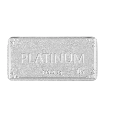 999 Platinum Bar 10x20x0.23mm 1 Grams